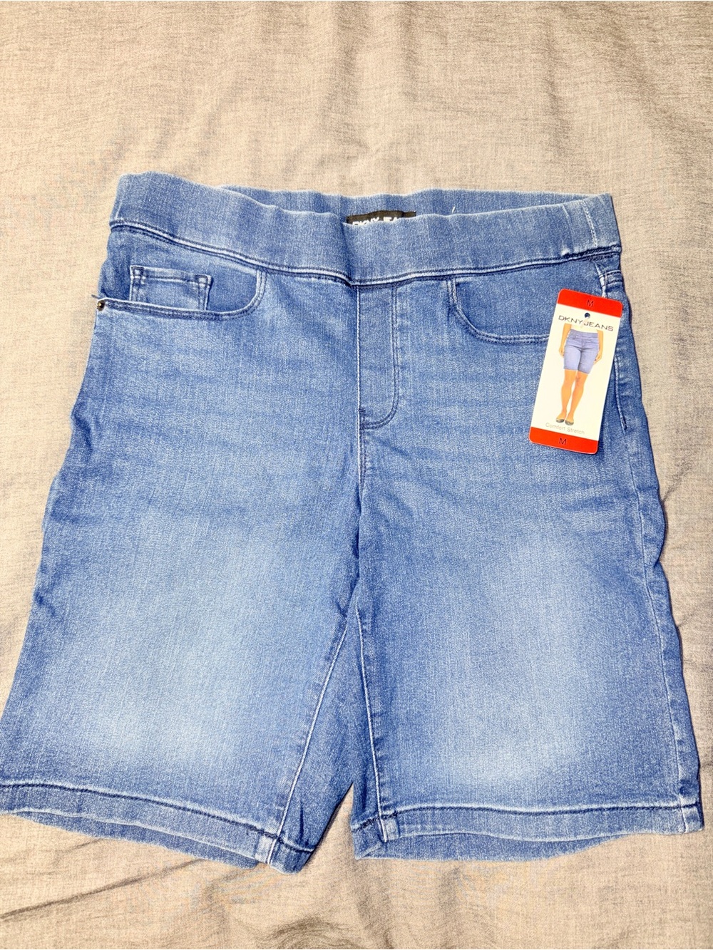 DKNY Jeans Medium Blue Denim Shorts